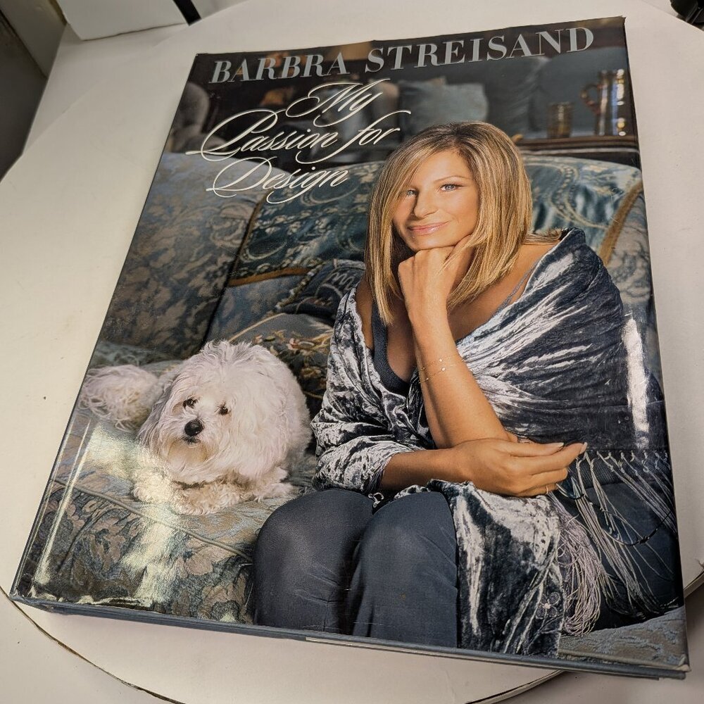 My Passion for Design by Barbra Streisand Coffee Table Book Hardback over 4lbs